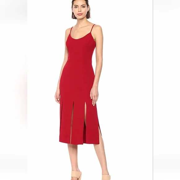 strapless open back dress Iris Gown XL / Rubious main image 1